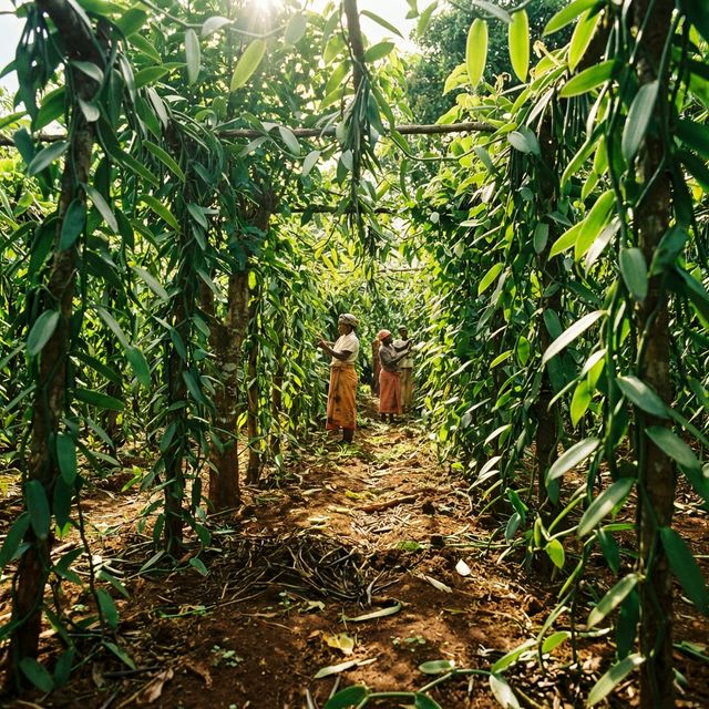 Vanilla Farm Madagascar - Al-Abbas IMPEX